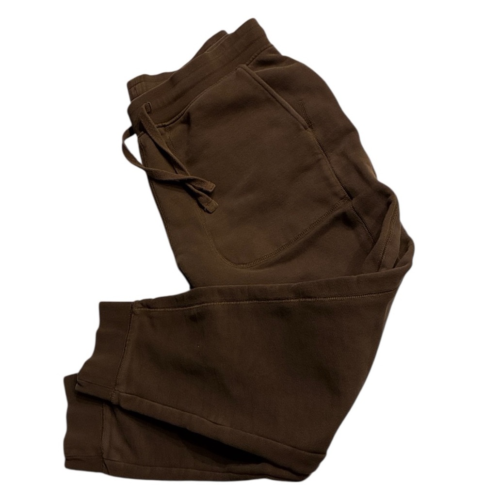 Banana Republic Men’s Pull On Jogger Sweatpants Medium Aster Brown Drawstring